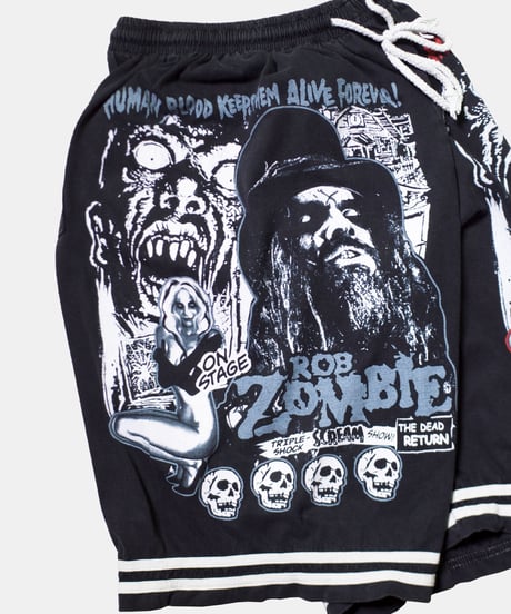 90's Rob Zombie Easy Shorts