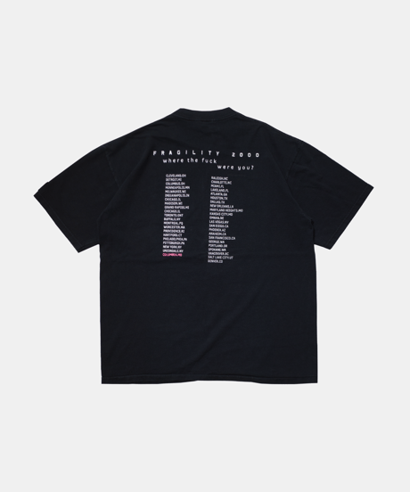 2000's Nine inch nails S/S T-Shirts "Fragility Tour" XL