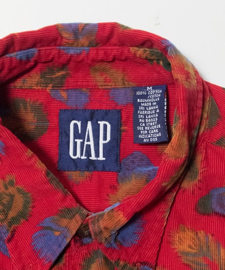 90's Gap Corduroy B/D Shirts M