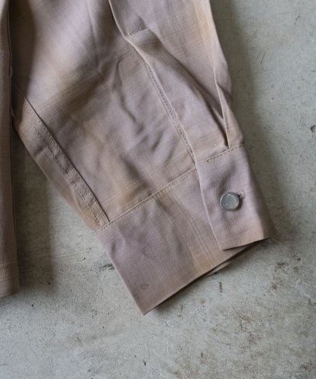 60's Da Vinci Shadow Check Shirts M