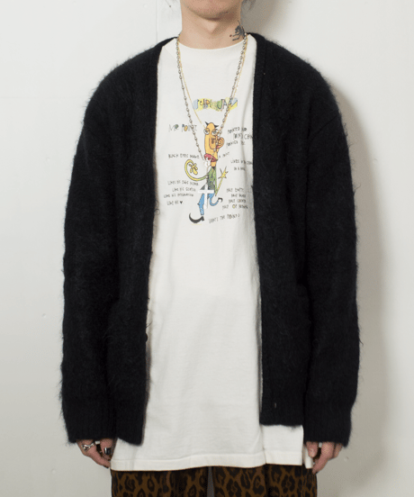 DESIRE ORIGINALS Mohair Cardigan "Black"