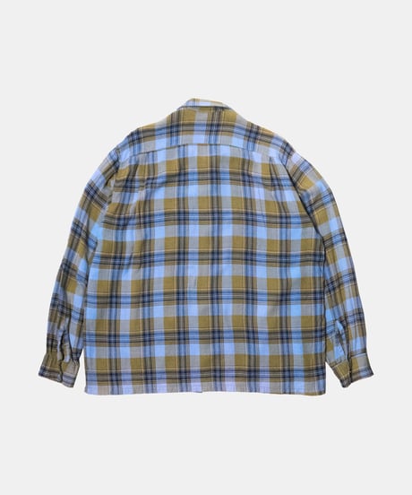 50-60's National Check OC Shirts L