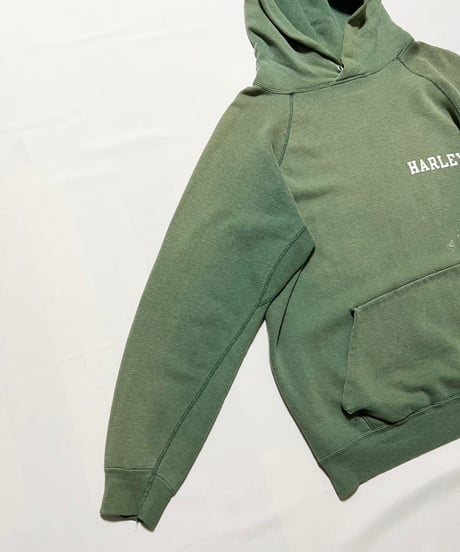70-80's Champion？ Faded Hoodie "HARLEY" L