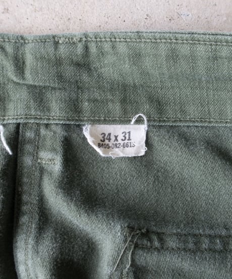 '67 US Army Utility Trousers 34x31