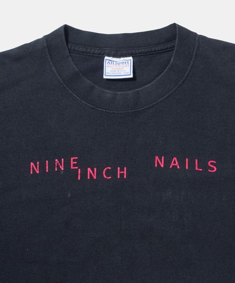 90's Nine Inch Nails "Tried to Save Myself Slipping" S/S T-shirts XL