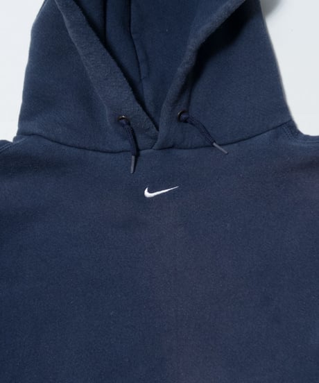 NIKE Logo Embroidered Hoodie L
