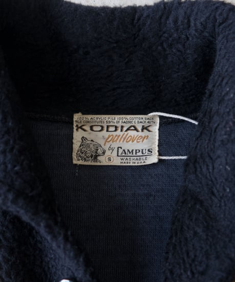 50's KODIAK by CAMPUS Acrylic Pile Pullover S