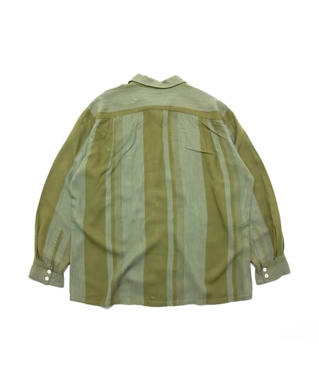 60-70's Capti Open Collar Shirts XL