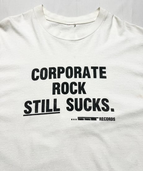 90's SST Records "Corporate Rock Still Sucks"