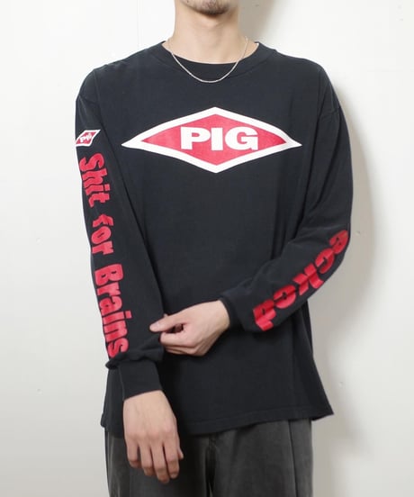 97's PIG Raymond Watts "Red Raw & Sore" L/S T-shirts XL