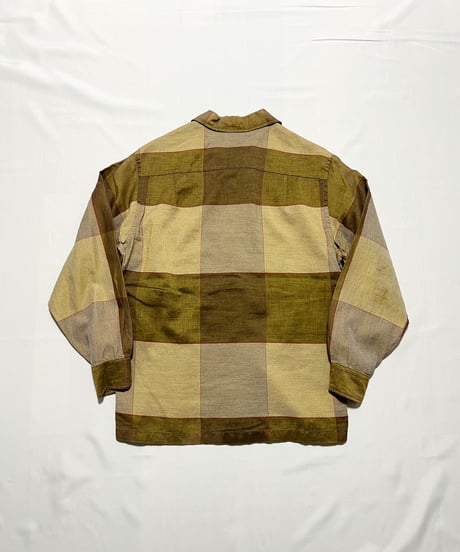70's-80's Christian Dior Check Shirts