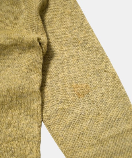 70-80's Unknown Lambs Wool Cardigan L