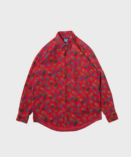 90's Gap Corduroy B/D Shirts M