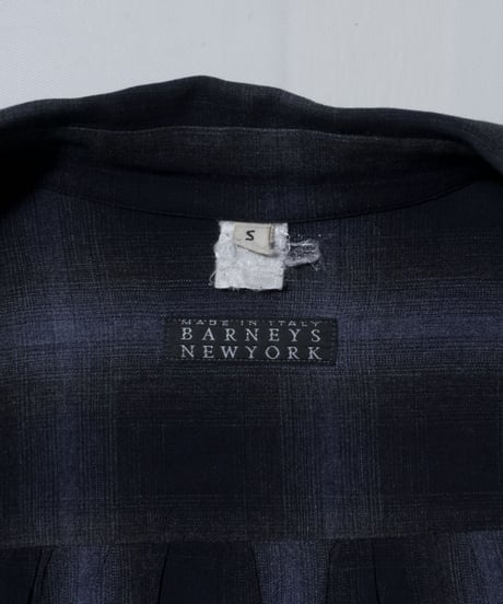 90's Barneys NewYork Ombre Check Shirts