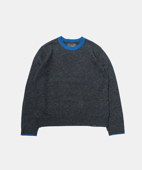 80-90's Abercrombie & Fitch Crewneck Wool Sweater XL