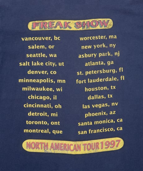 '97 Silverchair "Freak Show" North American Tour L