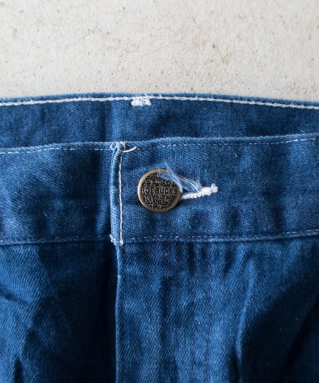 70-80's Sears Roebucks Denim Painter Pants 42x30
