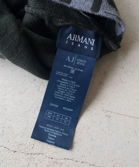2000's ARMANI JEANS Beanie