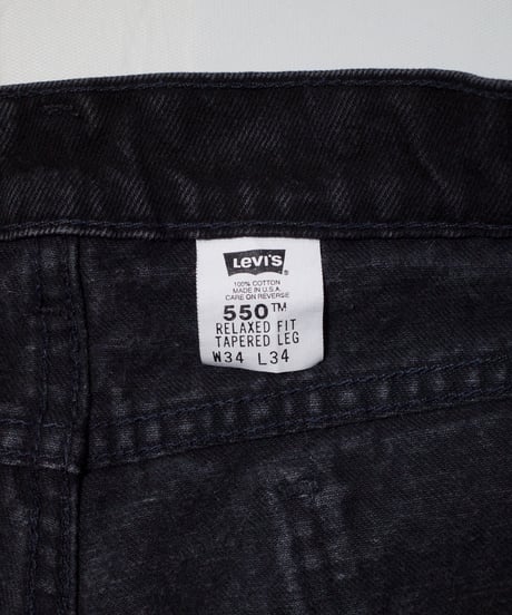 90's Levi's 550 "Relaxed Fit" 34x34