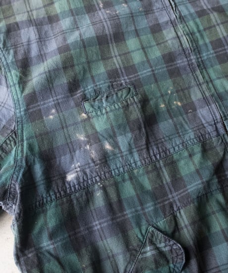 80's CHAPS Tartan Check Swing Top L