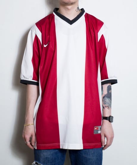 NIKE Logo Embroidered Game Shirts XL
