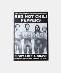 80-90's Red Hot Chili Peppers "Fight Like A Brave" Poster 84×59