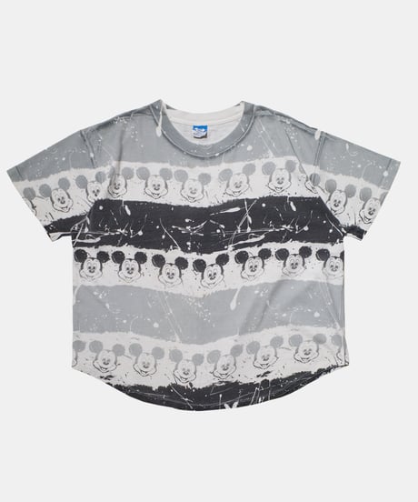 90's Disney "Mickey Mouse" Border S/S Tops