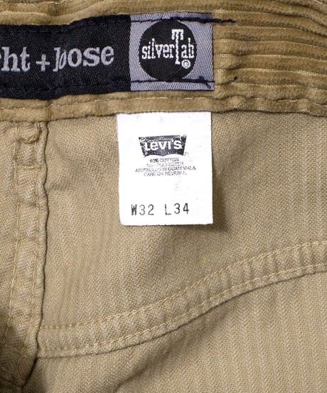 90's Levi's Silvertab Cut-off Corduroy Shorts W32 L34