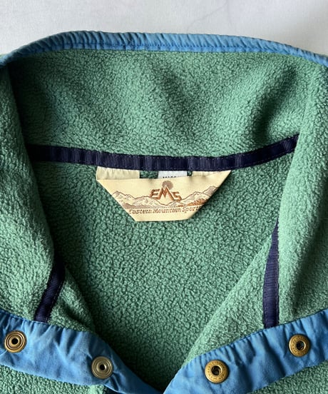 90's EMS Snap-T Type Fleece M