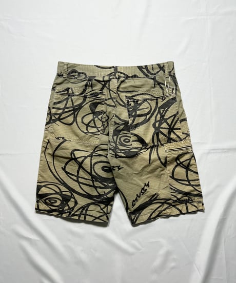 2000's Stussy × Futura2000 Ripstop Shorts 34