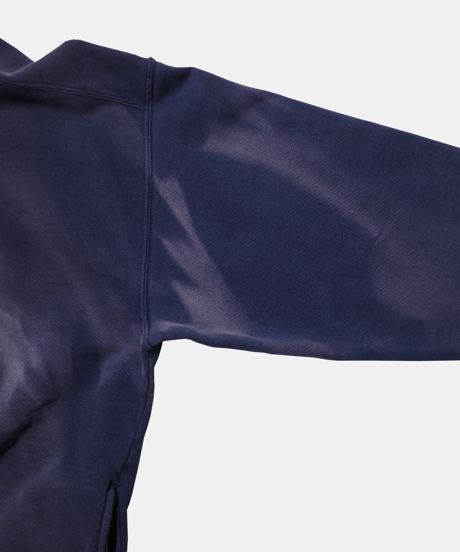 80-90's Russell Sun Faded Half Zip Pullover XL