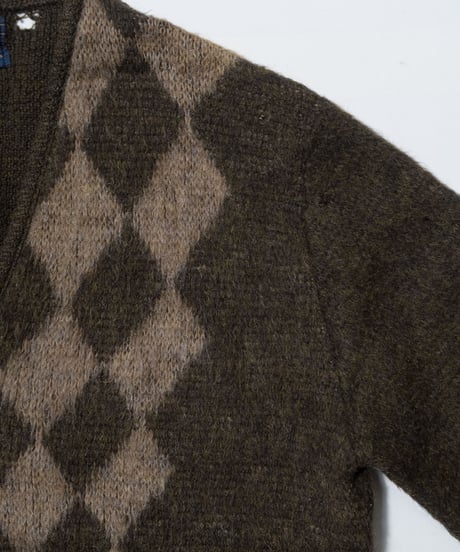 60's Van Heusen Mohair Cardigan L