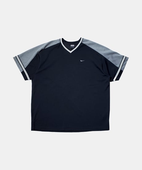 NIKE Logo Embroidered Jersey T-shirts XL