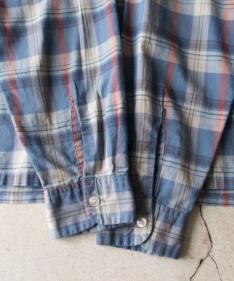60's Towncraft Check Shirts L