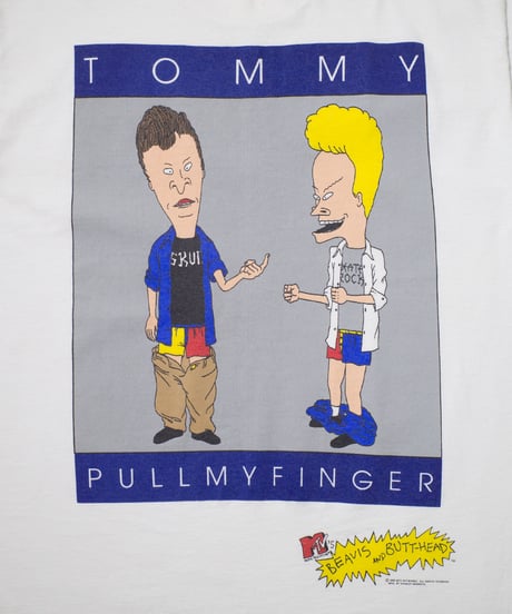 '95 Beavis and Butt Head "Tommy Pull My Finger" XL