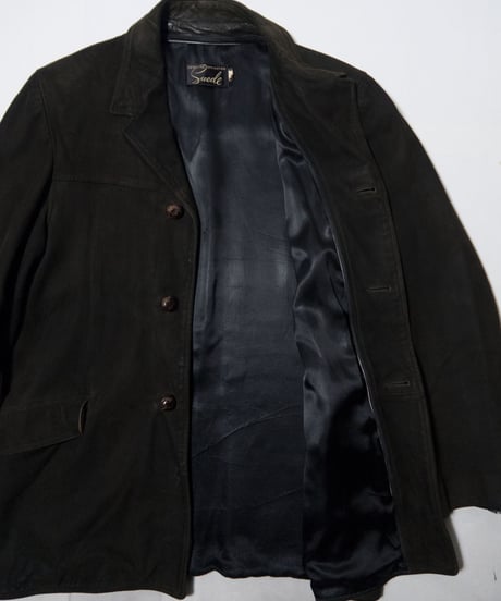 70-80's Genuine Imported Suede Leather Jacket 40
