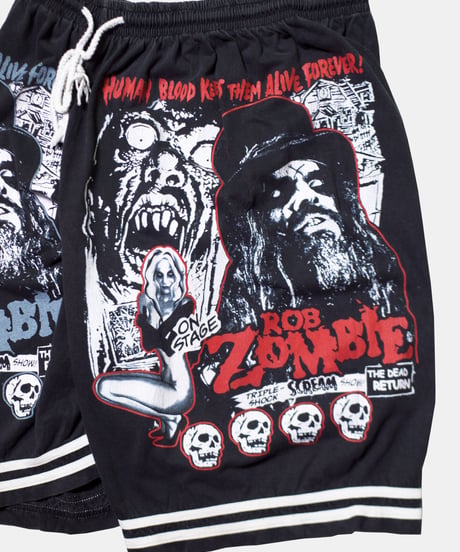 90's Rob Zombie Easy Shorts