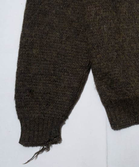 60's Van Heusen Mohair Cardigan L