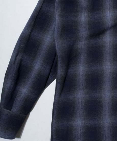 90's Barneys NewYork Ombre Check Shirts