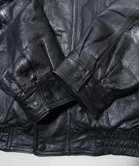 80~90's Towncraft Leather Jacket L
