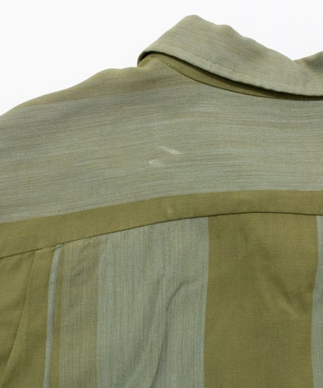 60-70's Capti Open Collar Shirts XL