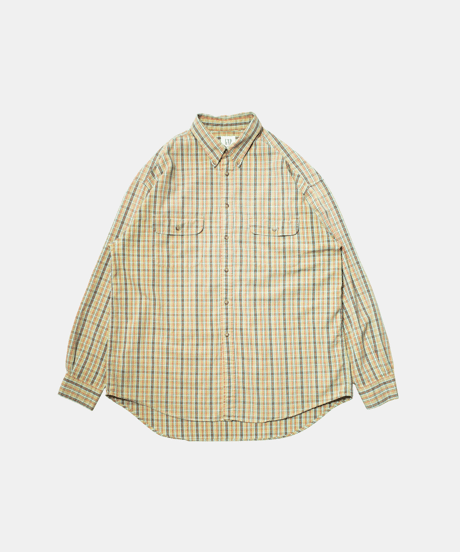 90's GAP Madras Check L/S Shirts