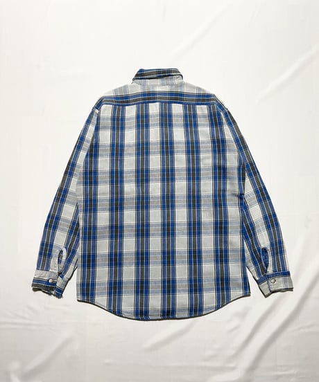 80's FIVE BROTHER Heavy Flannel Shirts L