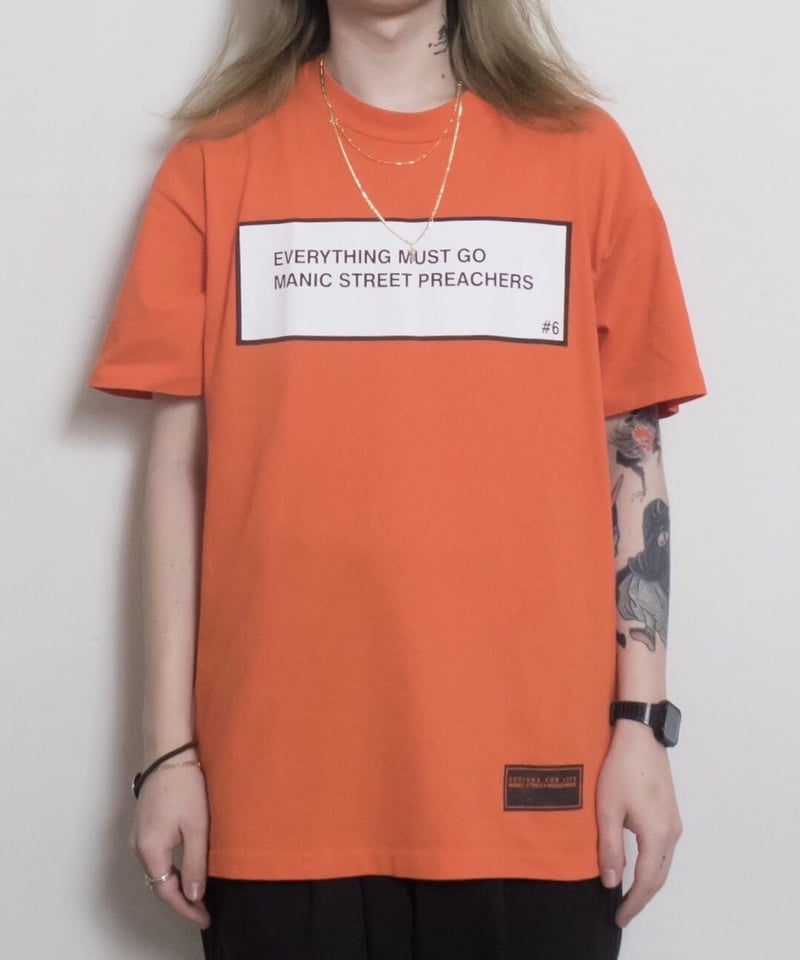 MANIC STREET PREACHERS90sヴィンテージtシャツ vintage 1990's MANIC STREET PREACHERS long sleeves music tee “Gold