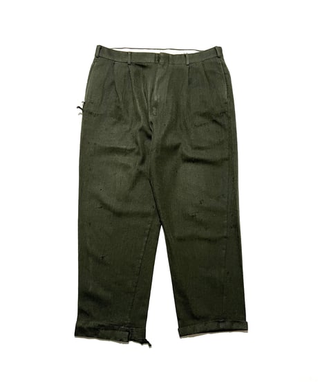 90's AKA Eddie Baure Wool Slacks 38