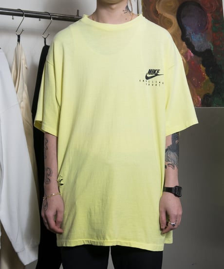 90's NIKE Three Dimensional Print S/S T-shirts XL