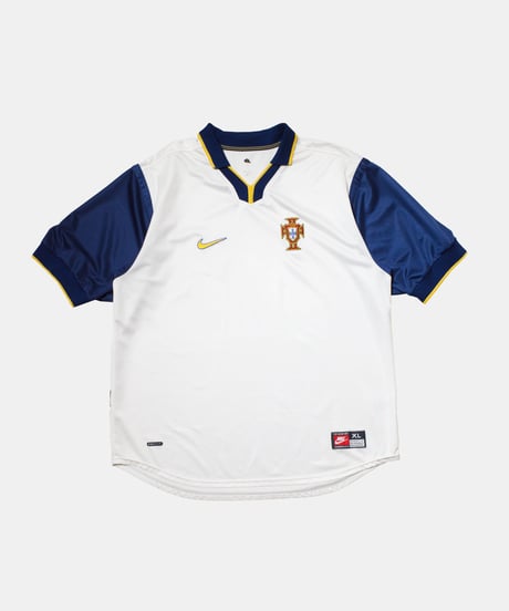 '98 NIKE "Portugal National Team" Game Shirts XL
