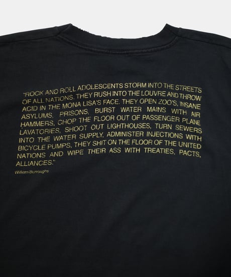 90's William Burroughs S/S T-Shirts XL