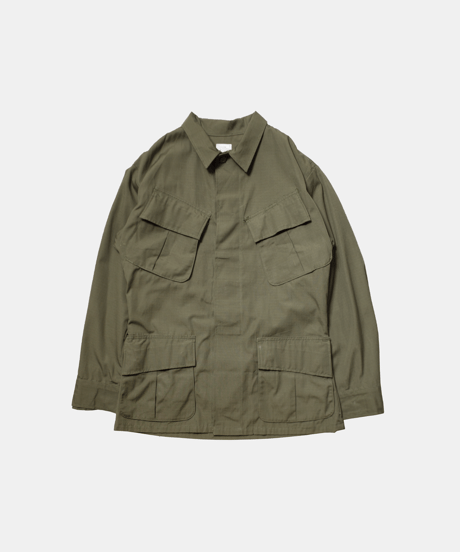 70's U.S. ARMY Jungle Fatigue Jacket "4th" M-S