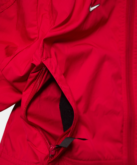 90's NIKE Logo Embroidered Zip-up Jacket M